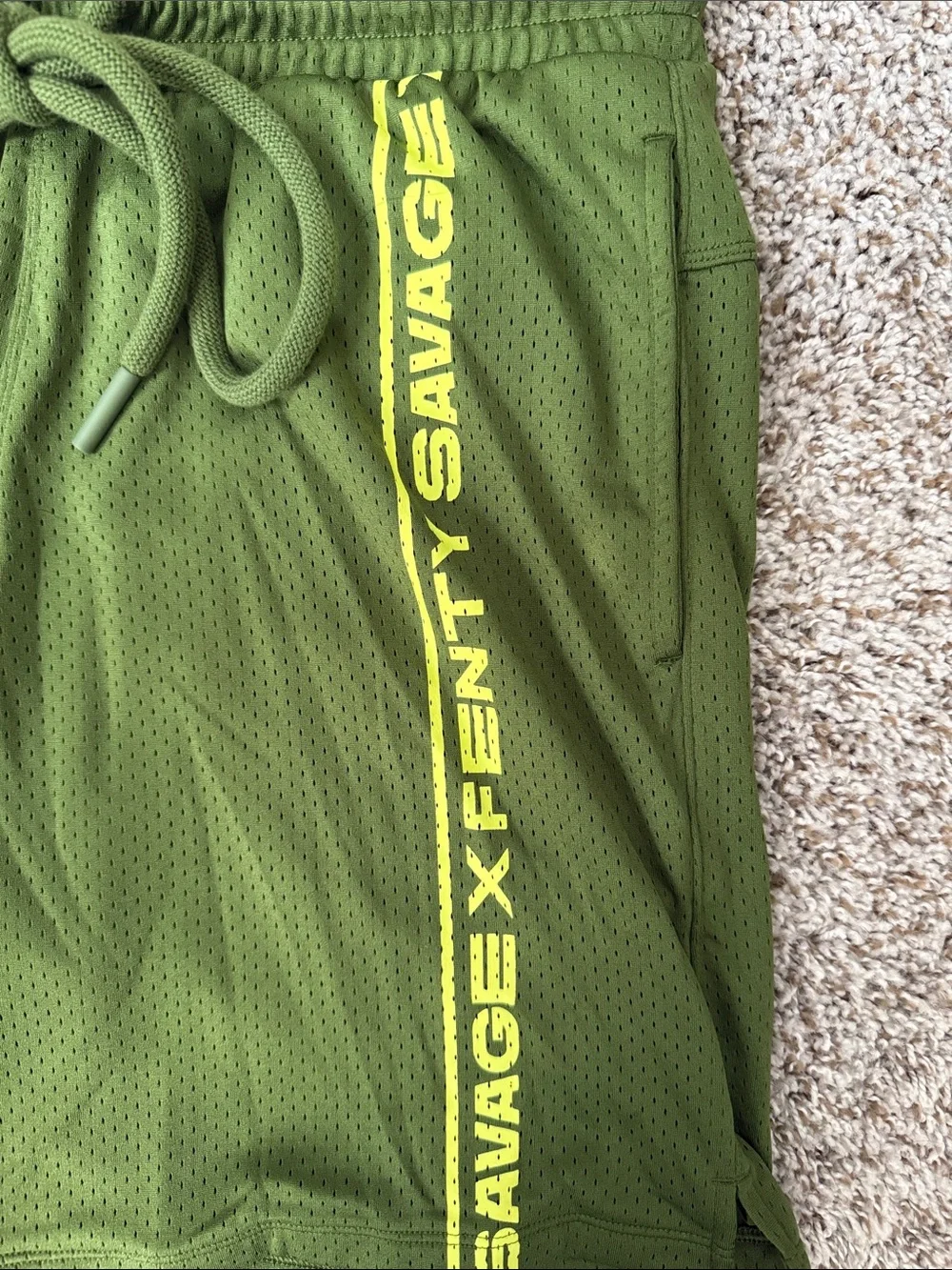 Savage X Fenty Athletic Mesh Shorts